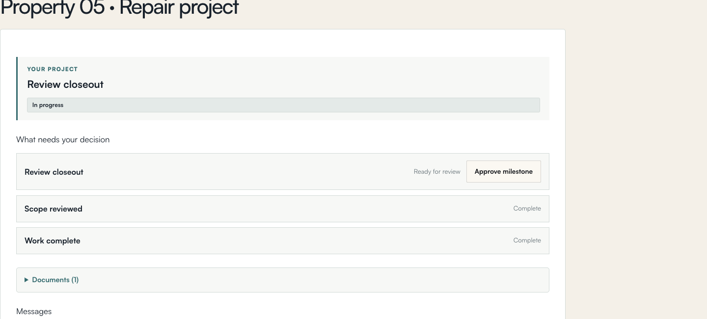 Preview of the A clearer customer view workflow