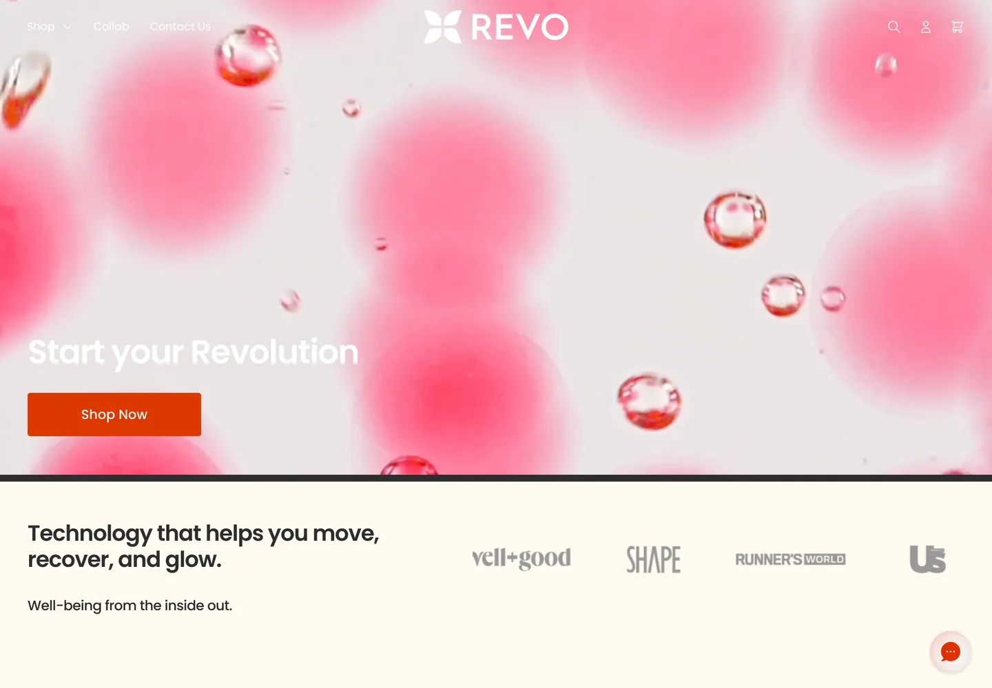 REVO website direction