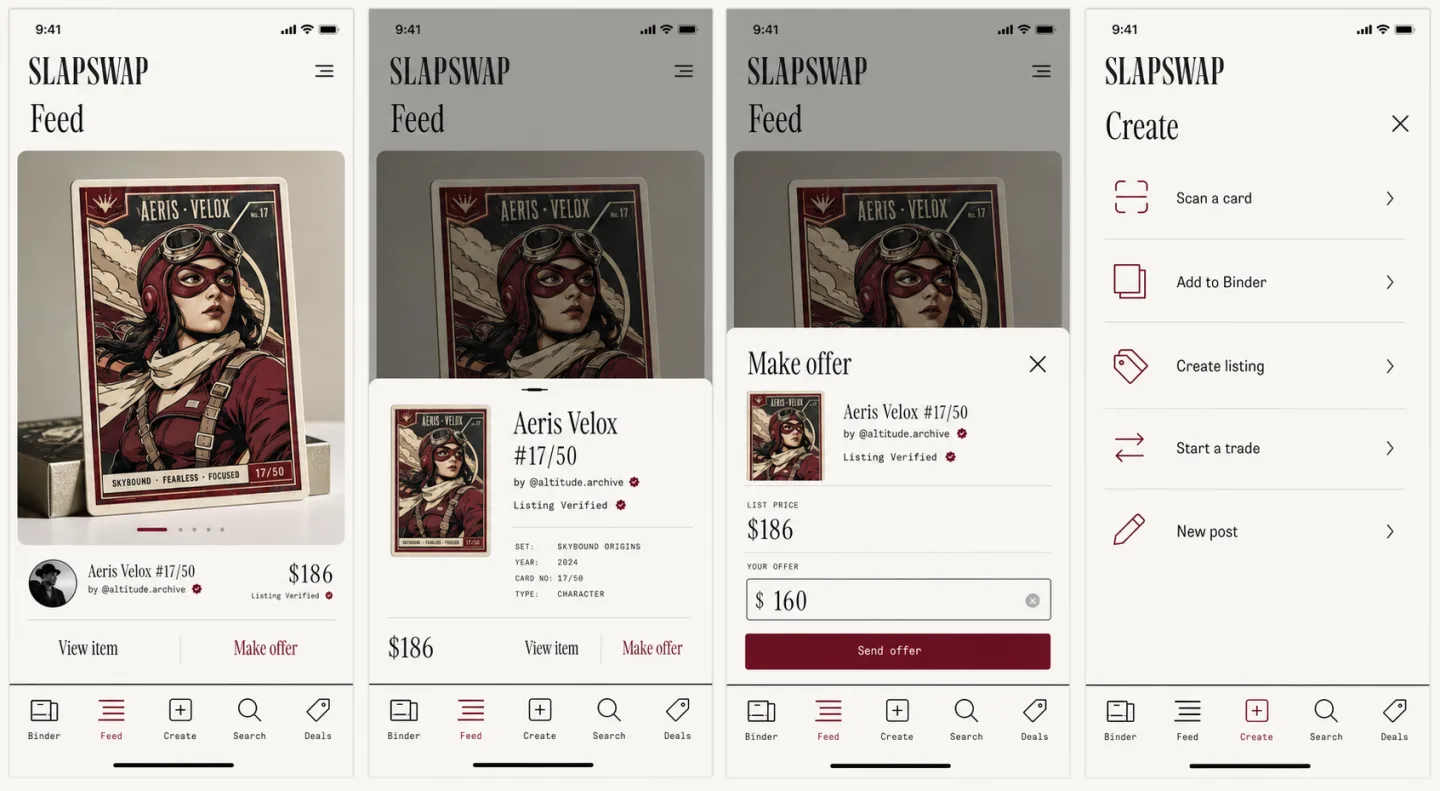 SlapSwap website direction