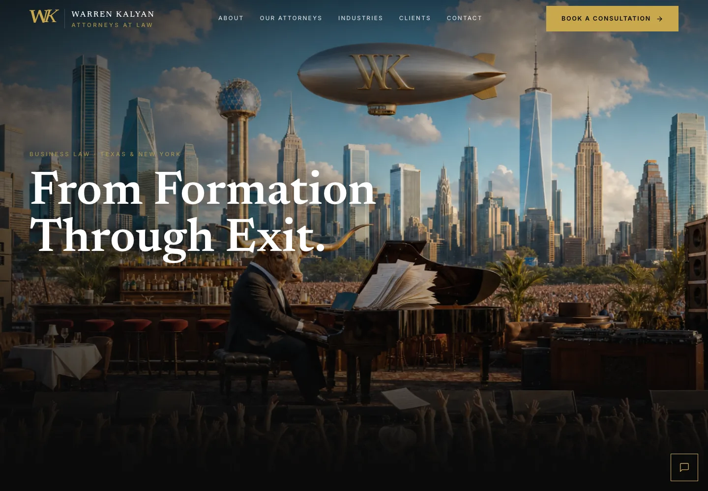 Warren Kalyan website direction